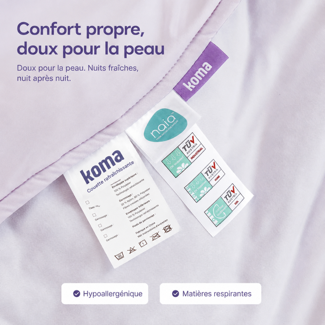 Protège-Matelas Waterproof KOMA DryCloud