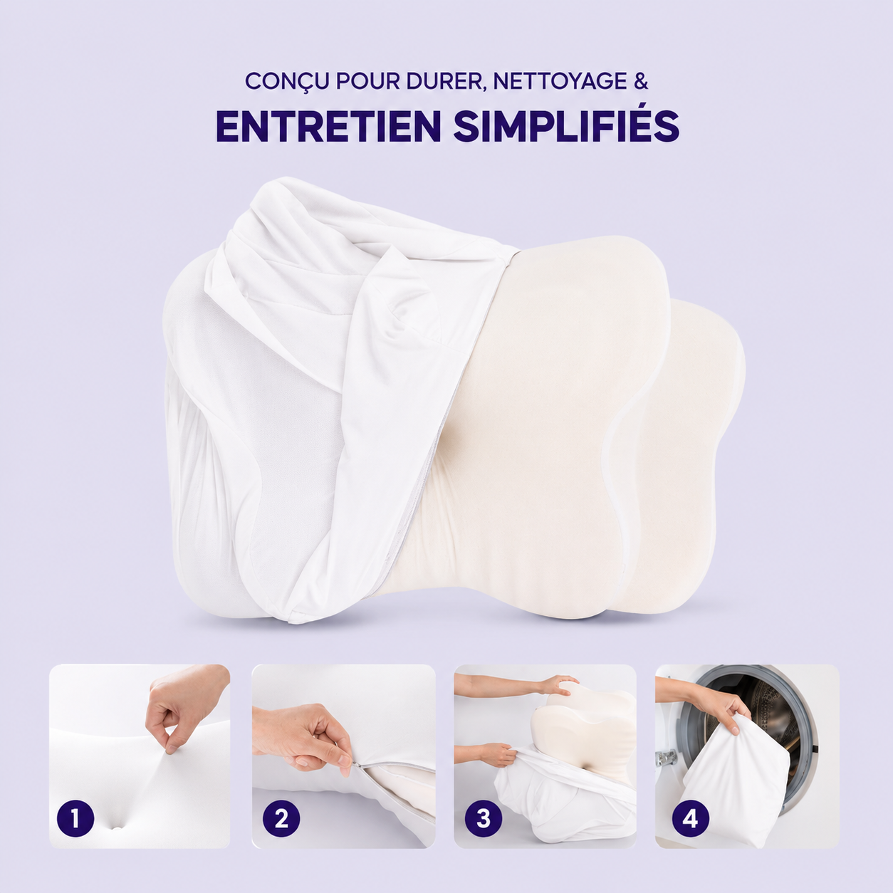Oreiller à Mémoire de Forme KOMA CloudForm