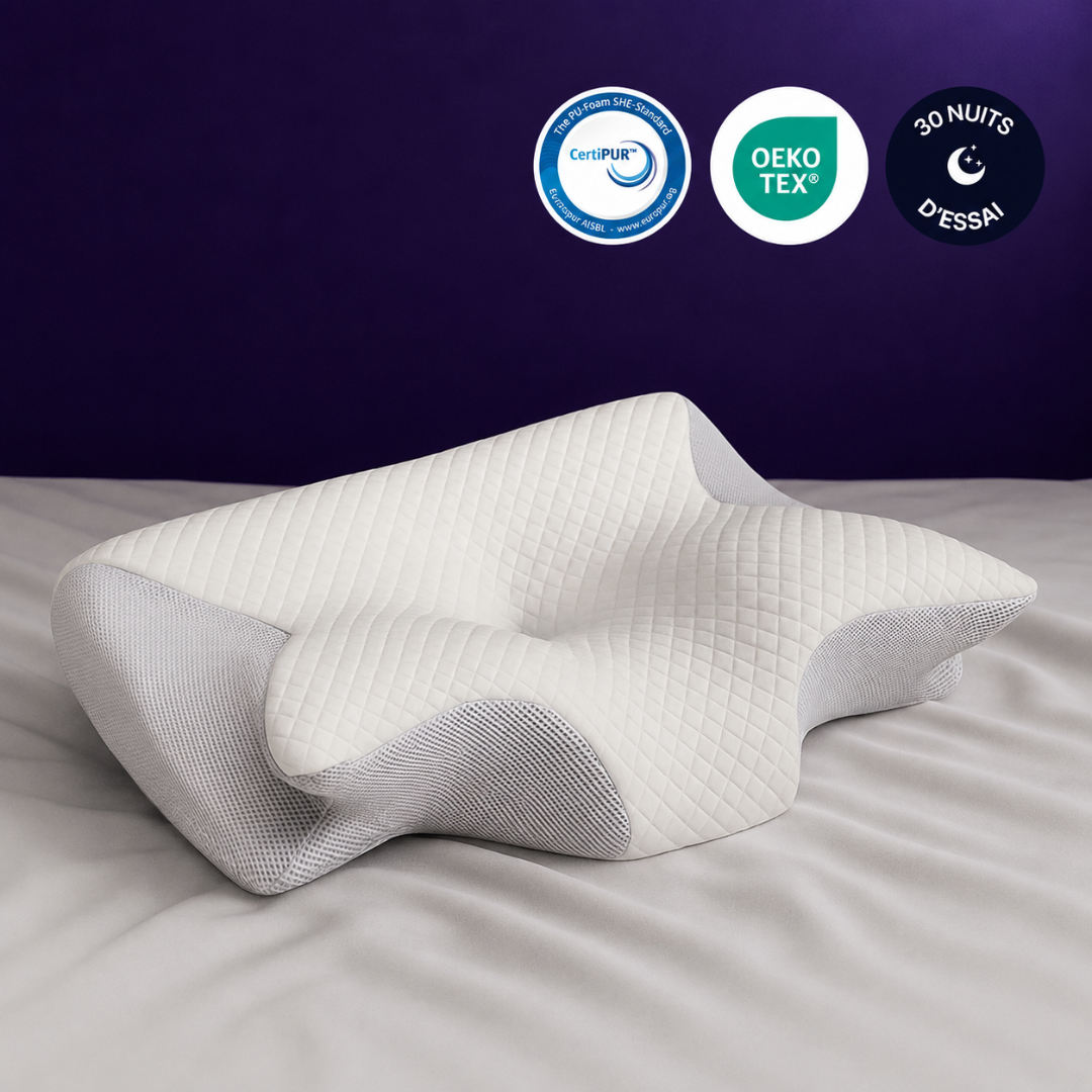 Oreiller ergonomique à mémoire de forme KOMA CloudAlign