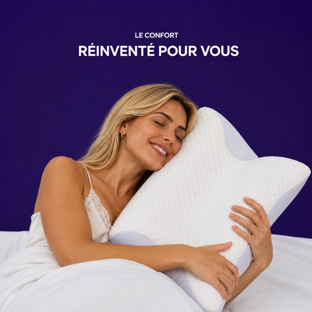 Oreiller Ergonomique à Mémoire de Forme CloudAlign