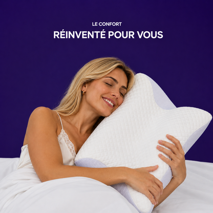 Oreiller Ergonomique à Mémoire de Forme CloudAlign