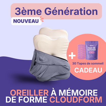 Oreiller à Mémoire de Forme KOMA CloudForm