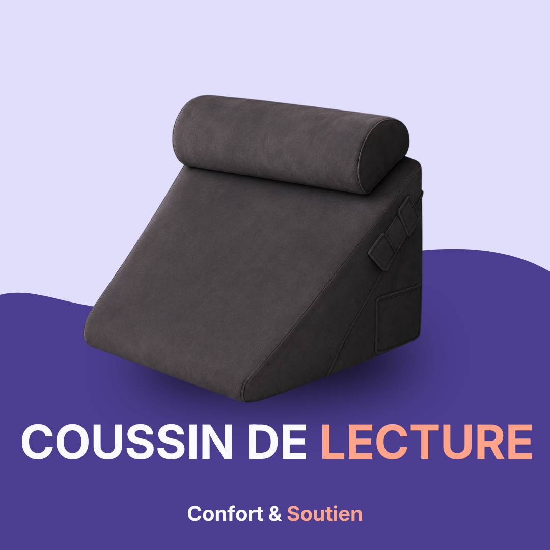 Coussin Triangulaire de Lecture KOMA LoungeCloud