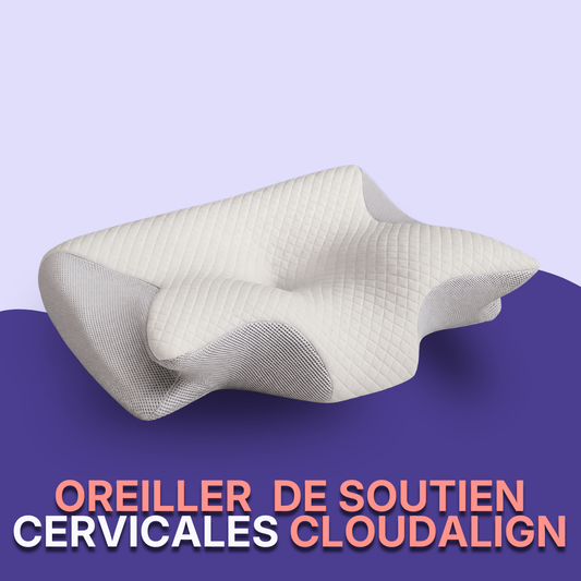 Oreiller Ergonomique à Mémoire de Forme CloudAlign